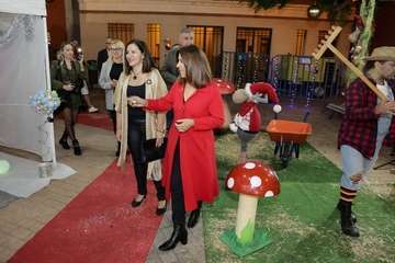  La Casa de la Navidad de Telde ultima los detalles para abrir sus puertas a las familias este lunes/TA.  